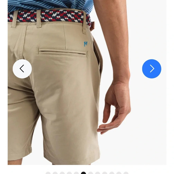 NWT Mugsy Arnies Golf Shorts in Khaki Sz 30 - Picture 9 of 12